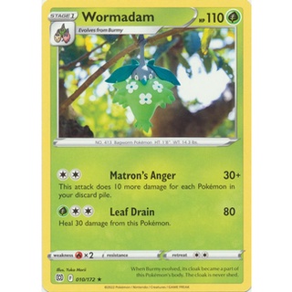 Thẻ bài pokemon wormadam - 10/172 - rare