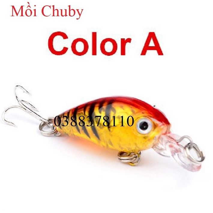 Cá Giả Câu, Mồi Chuby Chuyên Dùng Câu Lure Cao Cấp - MG 6