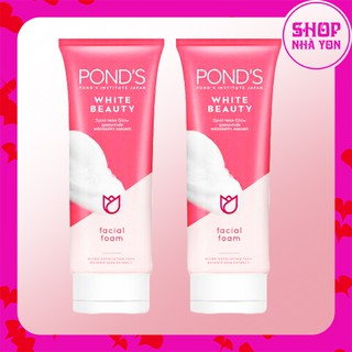 Combo 2 Sữa Rửa Mặt Nữ 50G Ponds White Beauty Làm Sáng Da