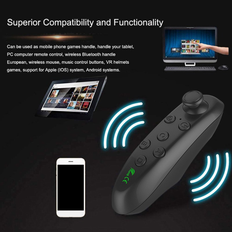 Tay Cầm Chơi Game VR 3D Kết Nối Bluetooth Không Dây Cho Điện Thoại