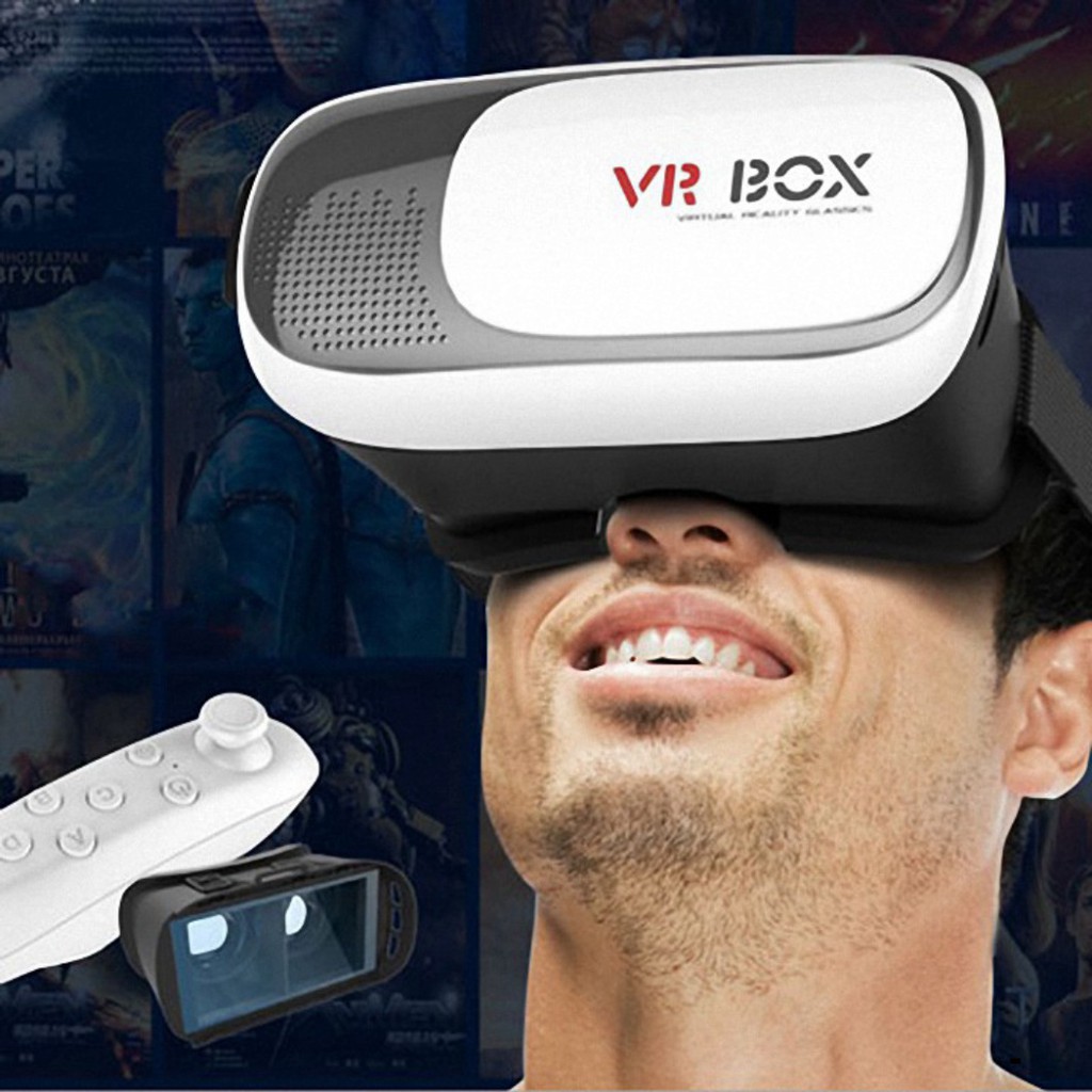 Kính Thực Tế Ảo Xem Phim 3D VrBox Rẻ Bền Đẹp