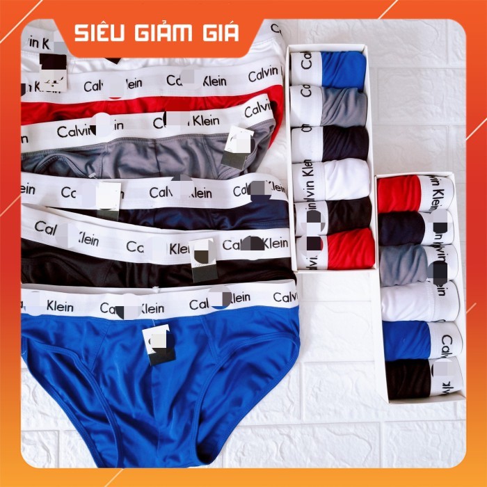 Combo 6 quần lót nam size 50kg đến 85kg - quần lót tam giác nam, quần lót co giãn 4 chiều M L XL 2XL