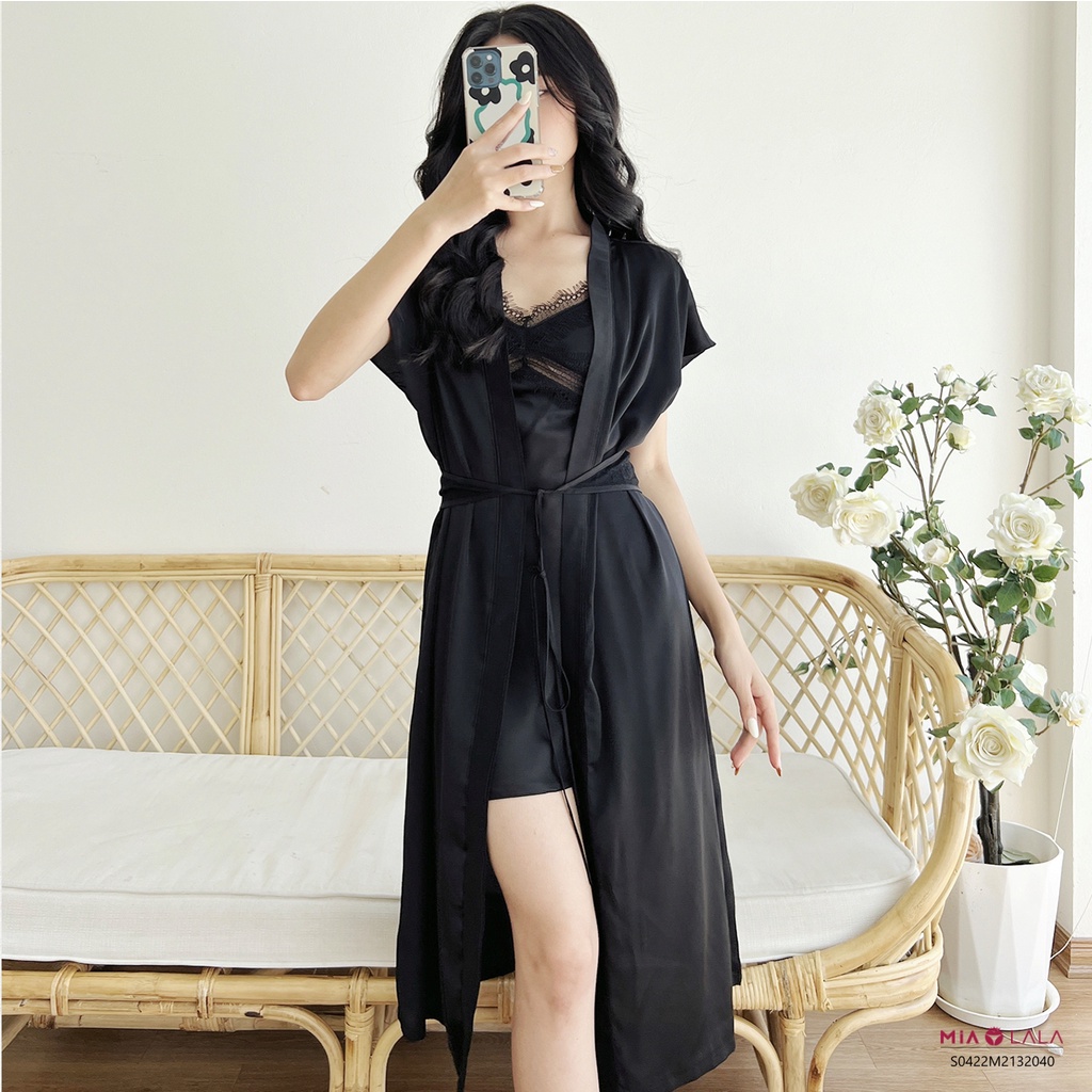 Áo choàng lụa cao cấp sang trọng MIALALA S0422M2132040