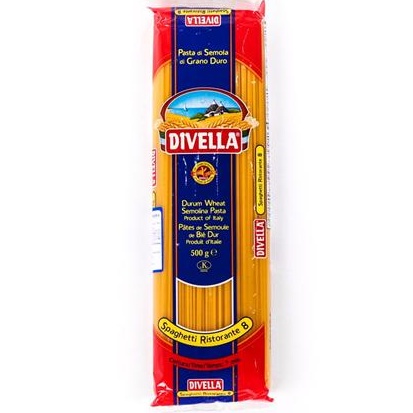 Mì Spaghetti số 8 Divella 500g