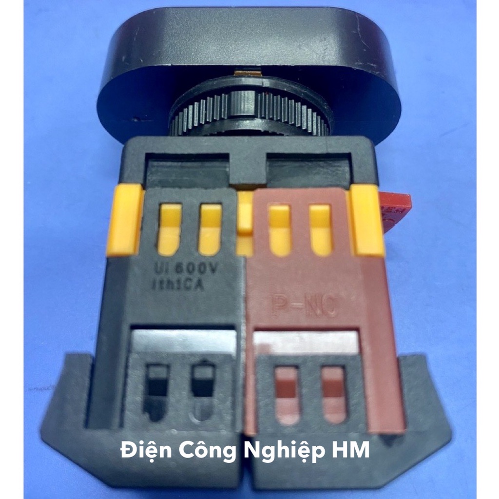 Nút Ấn Nhấn Đề Kép APBB - 22&25N, Nút đôi có đèn 600V-10A