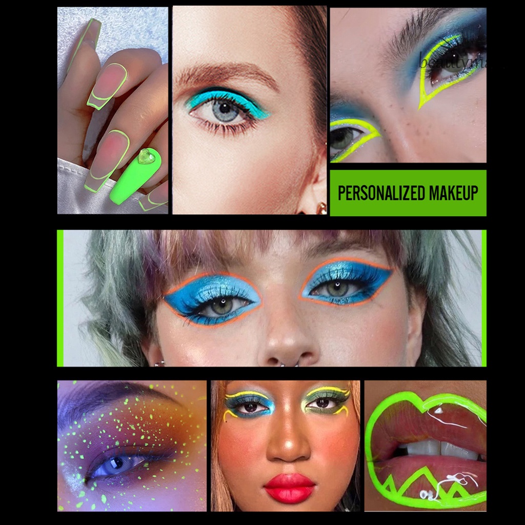 Bút Kẻ Mắt Nước Byb 6G Cho Màu Dạ Quang Kháng Nước Mau Khô Nhiều Màu Sắc