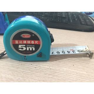 Thước số, thước đo, thước kéo lanhb dài 5m với 7,5m bản rộng 25mm