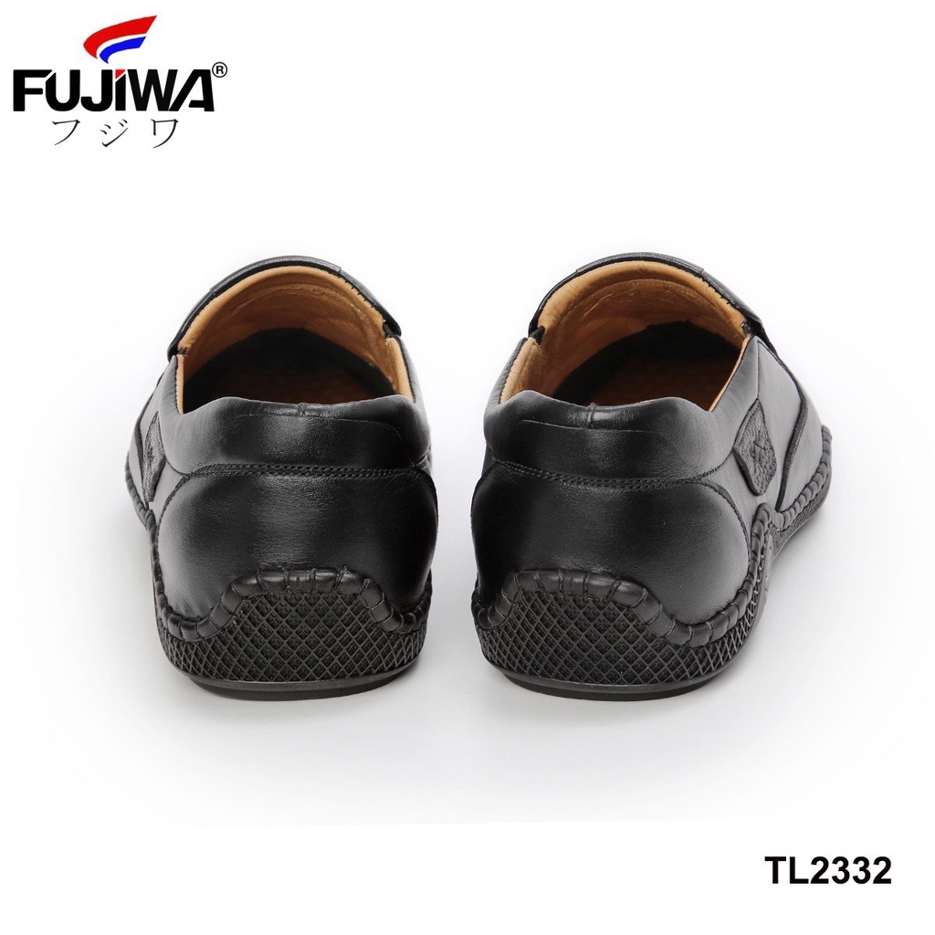 Giày Lười Da Bò Nam Cao Cấp Fujiwa - TL2332. Da Thật Loại Đặc Biệt, Dập vân hoạ tiết. Có Size:  38, 39, 40, 41, 42, 43