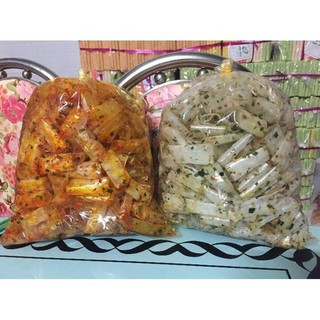 Combo 2 bịch bánh tráng cuộn trộn chay, mặn 1 bịch 450g