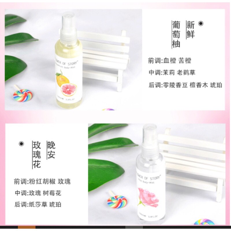 Xịt Thơm, Body, Xịt Phòng Thơm, Quyến rũ, Ngọt Ngào | BigBuy360 - bigbuy360.vn