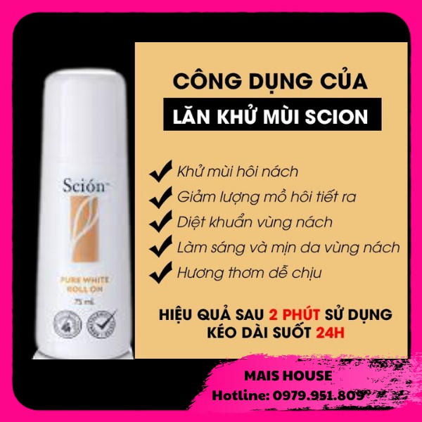 Combo Lăn Khử Mùi + Dung Dịch Vệ Sinh Phụ Nữ Scion + Tặng Mặt Nạ Lụa ✅FLASH SALE✅ | BigBuy360 - bigbuy360.vn