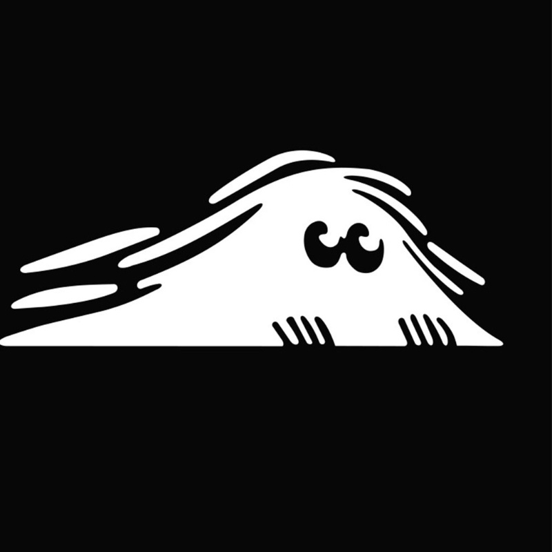 Miếng Dán Trang Trí Ngoại Thất Xe Hơi Chống Nước Hình Quái Vật Nhiều Màu Sắc