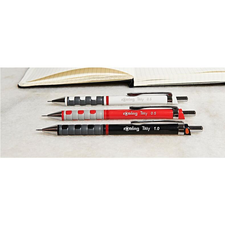 Bút chì bấm cơ học phổ thông vẽ phác thảo Rotring Tikky Mechanical Pencil - ngòi 0.5mm (Cây lẻ)