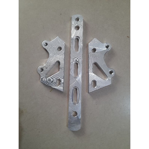Bộ pát gắn gác chân nhôm cnc xe Ex 135, Ex 150
