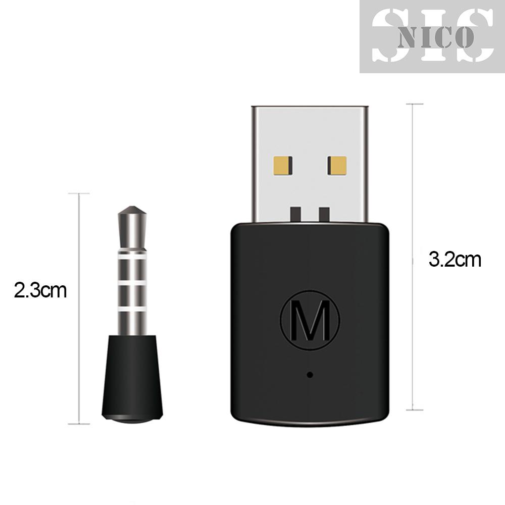 Sis Bộ Dụng Cụ Sửa Chữa Chuyên Dụng Chất Lượng Cao❥Bộ Chuyển Đổi USB Dongle BT 4.0 Dongle Không Dây Cho Tai Nghe PS4 Đen | BigBuy360 - bigbuy360.vn