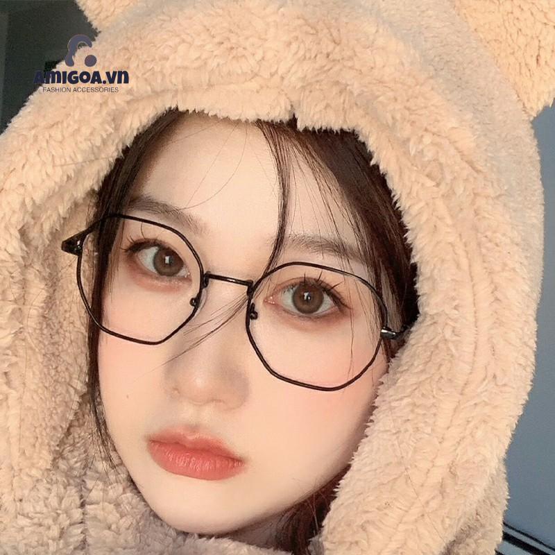 ✨✨Mắt kính giả cận phong cách retro thời trang
