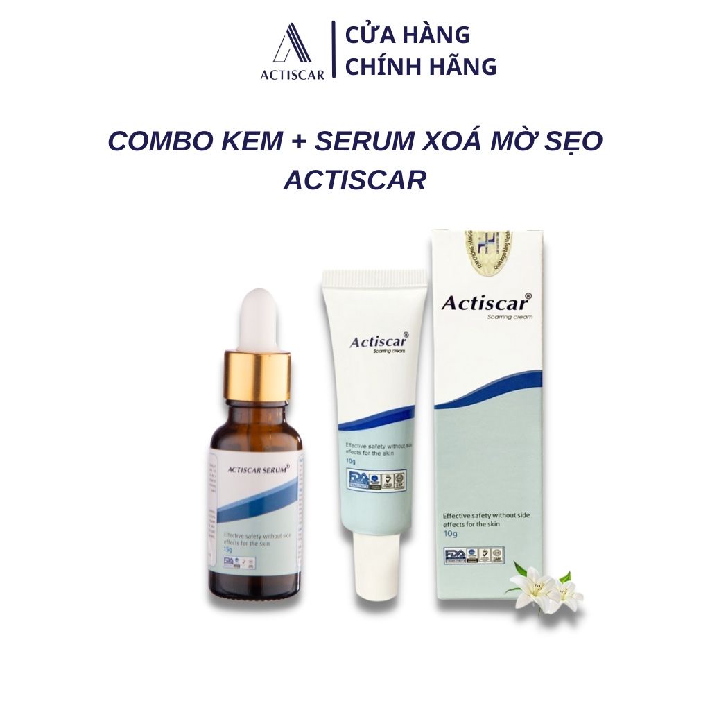 [COMBO Bộ 2] - Xoá Mờ Sẹo Actiscar