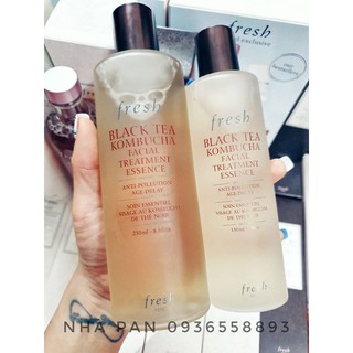 Nước thần Fresh Black Kombucha Facial Treament Essence dùng thử chai nhựa