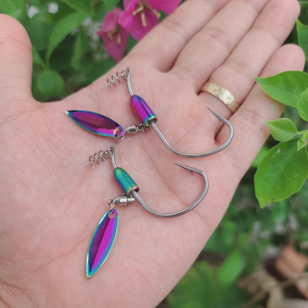 Lưỡi Câu Cá Lóc AR15 Titan cao cấp _lưỡi câu lure