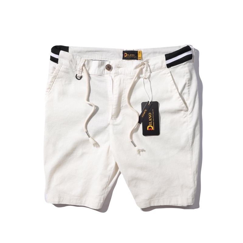 Quần short linen nam , short cao cấp nhiều màu DILANO SKK03