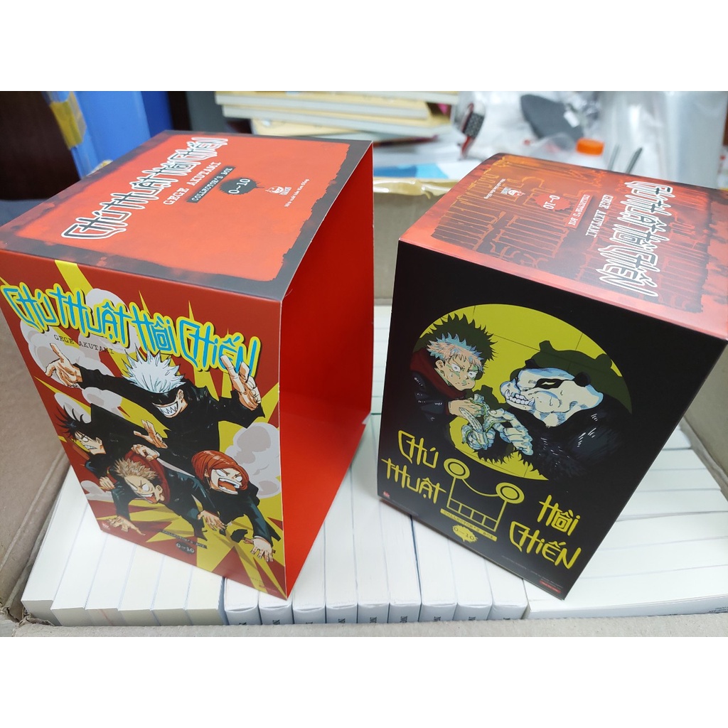 Truyện tranh - chú thuật hồi chiến - combo 10 cuốn