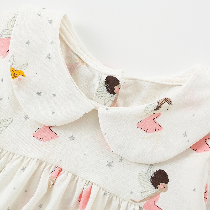 Váy Malwee trắng tiên MW7714 cho bé gái 2-8 tuổi - Little Maven Official Store