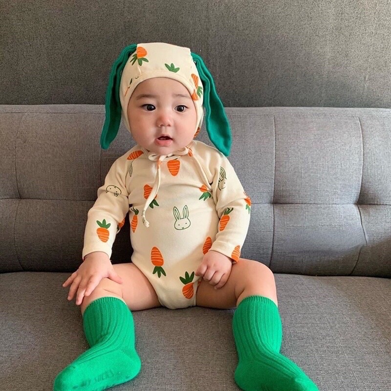 Body cà rốt 🥕🥕và body cà chua 🍅🍅 kèm mũ cực xinh