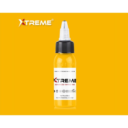 Mực xăm hình Xtreme MÀU VÀNG YELLOW hàng chính hãng USA