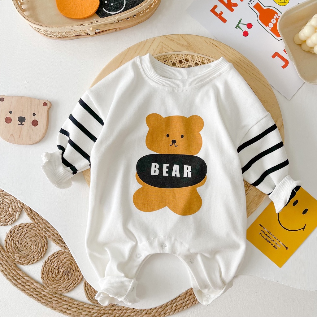 Body cho bé trai bé gái, body liền thân cho bé Thanh hằng baby 5 -13 kg