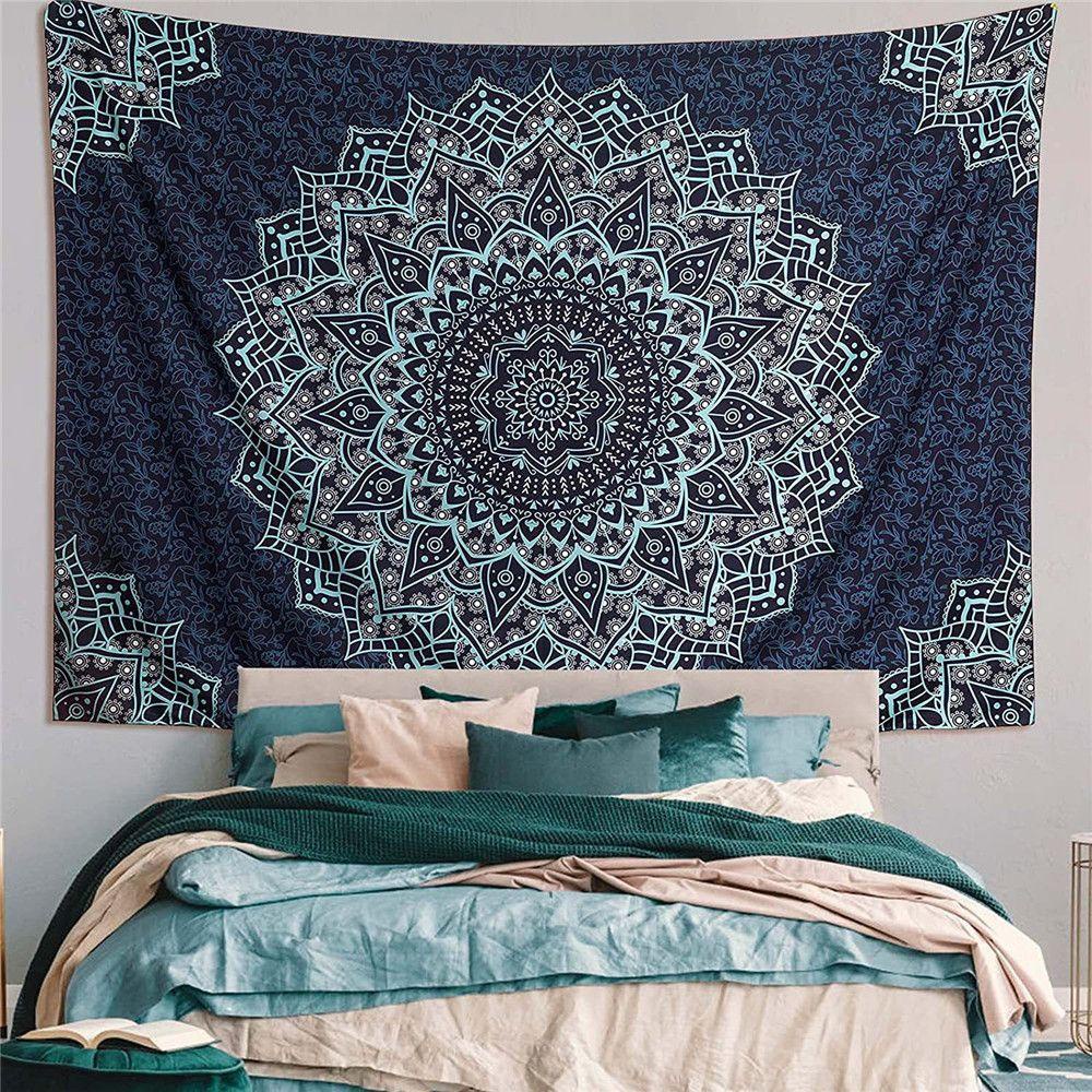 Thảm Đi Biển / Thảm Trải Sàn Họa Tiết Mandala Phong Cách Bohemian Độc Đáo Trang Trí Nhà Cửa