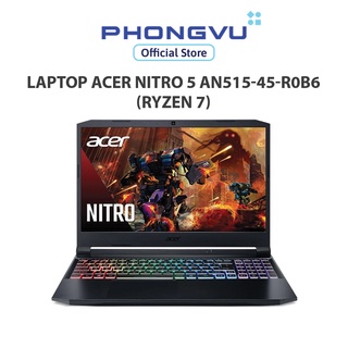 Laptop acer nitro 5 an515-45-r0b6 - bảo hành 12 tháng