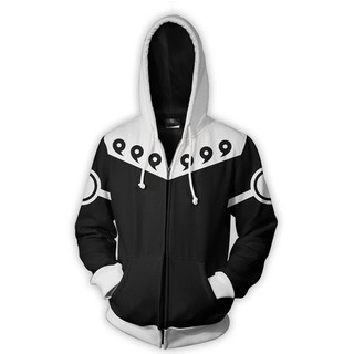 Áo khoác Naruto lục đạo đen