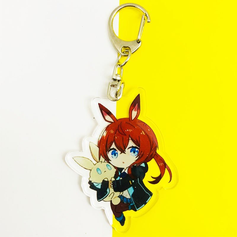 (Mica trong acrylic) Móc khóa ARKNIGHTS quà tặng xinh xắn dễ thương in hình anime chibi nhiều mẫu mới