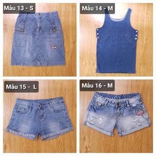 [THANH LÝ NGHỈ BÁN] Quần Short Jean Nữ 2Hand