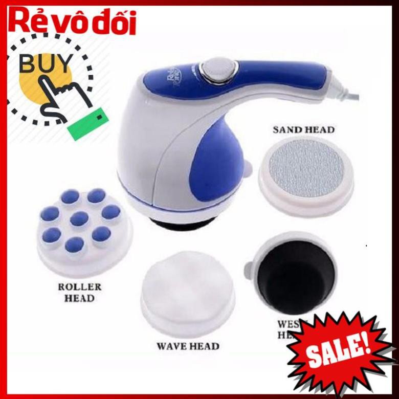 Máy massage rung cầm tay mini Relax &amp; Spin Tone-A781 hỗ trợ giảm mỡ, giảm đau, lưu thông khí huyết - Chính hãng