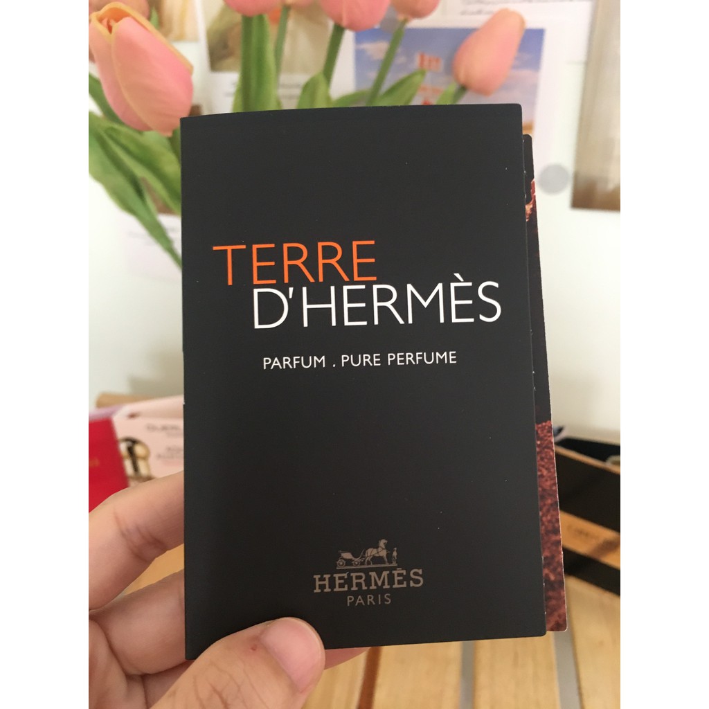 [vial nước hoa] Hermes Terre D'hermes EDP/EDT 2ml