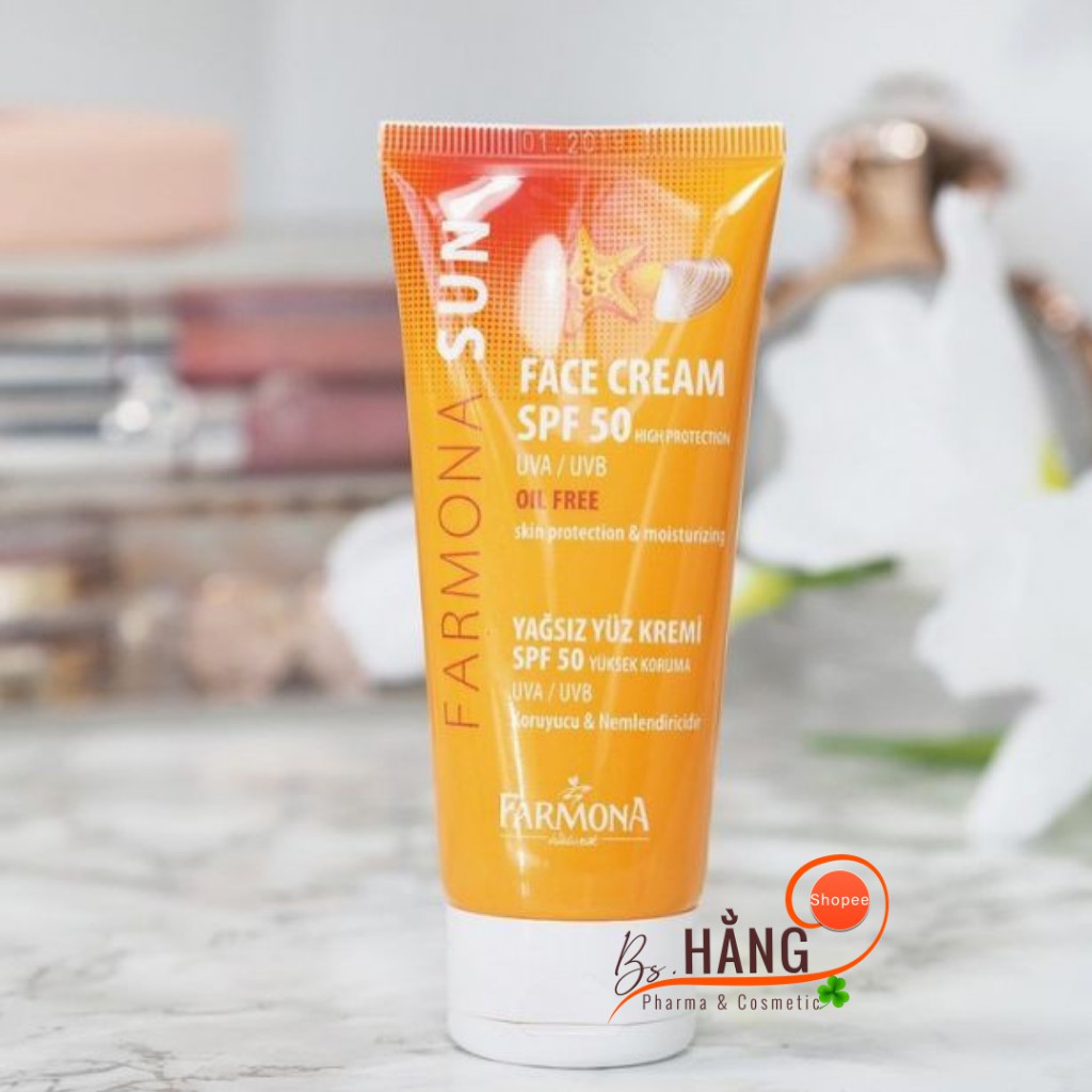 ✅[Chính Hãng] Kem Chống Nắng Farmona SPF 50_Farmona Sun Face Cream Oil Free, Cho Da Dầu Mụn