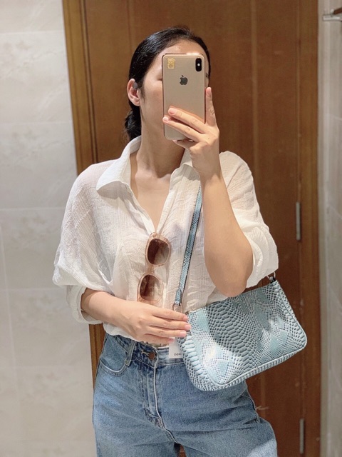 TÚI MANGO DÁNG THUYỀN