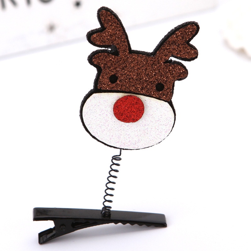 Kẹp Tóc Hình Nón Giáng Sinh Dễ Thương