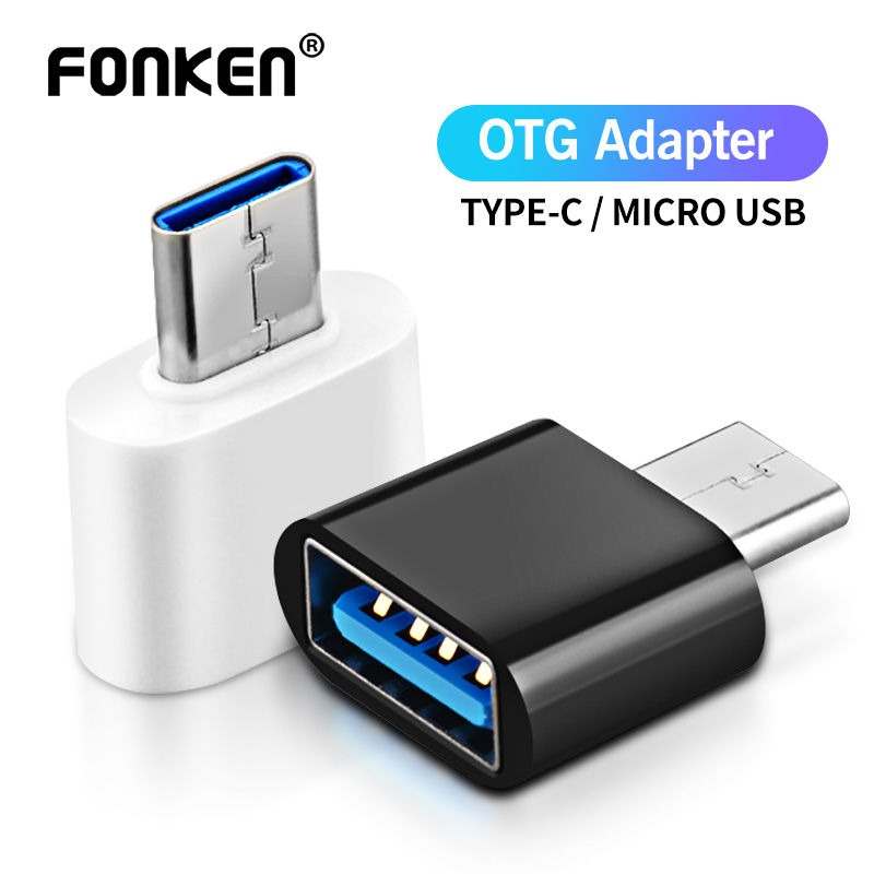 Đầu Chuyển Đổi OTG Fonken Sang Type C Micro USB Cho Tablet Laptop Điện thumbnail