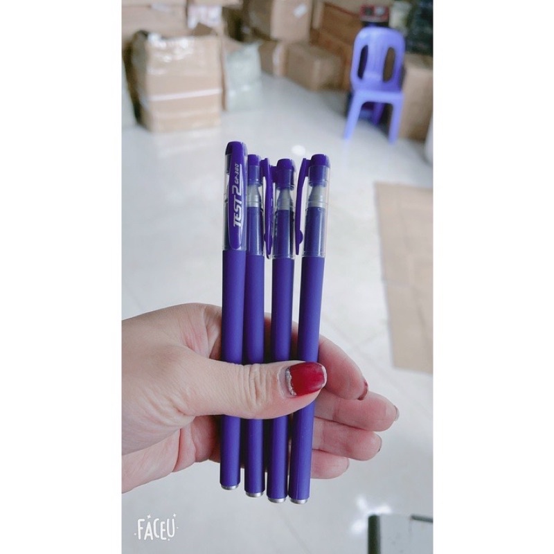 Bút nước TEST ra mực đều đẹp vỏ bền ngòi 0.5mm