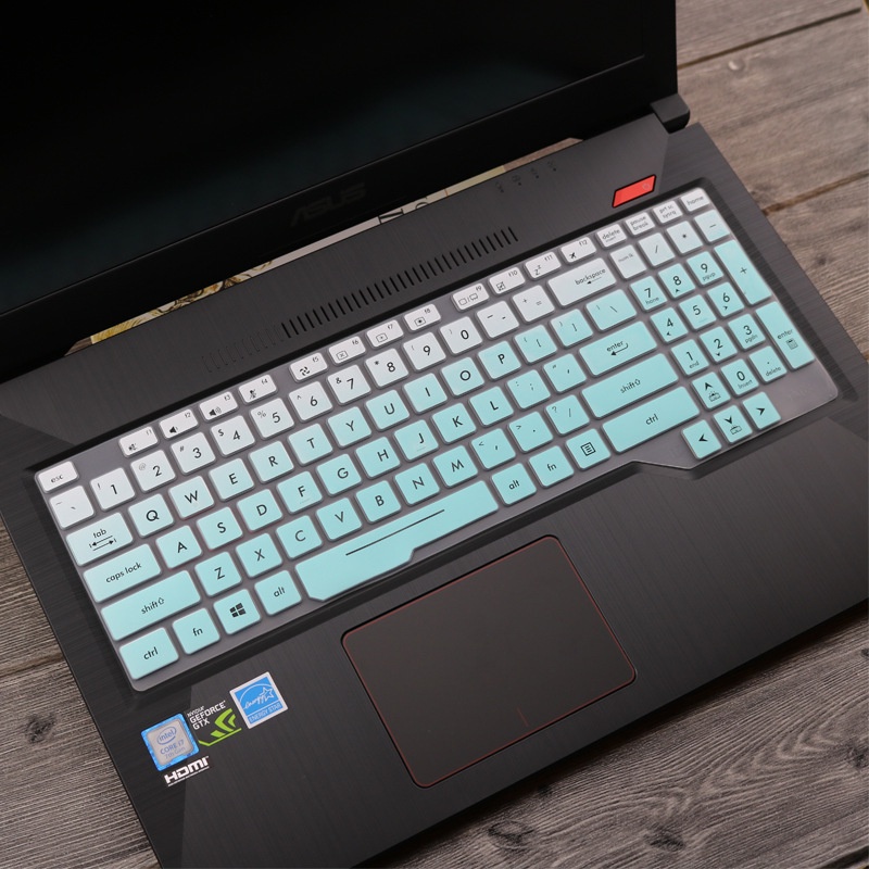 For 15.6 Inches ASUS FX63VD/FZ63VD/ZX63VD I7 8750H/I7 9750H Soft Ultra-thin Silicone Laptop Keyboard Cover Protector