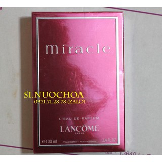 Nước hoa Nữ Lancome Miracle EDP 100ml