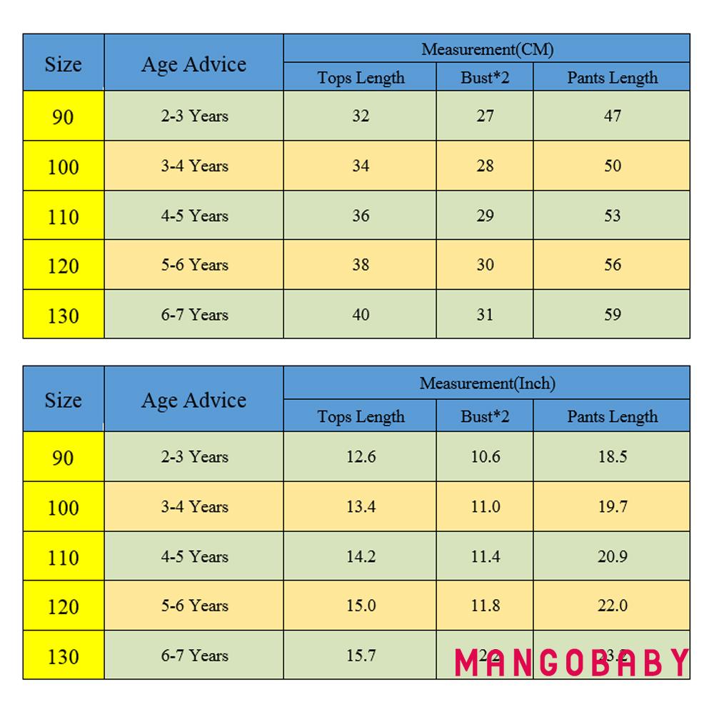 Set Áo Trễ Vai + Quần Dài Cho Bé Gái 2-7 Tuổi