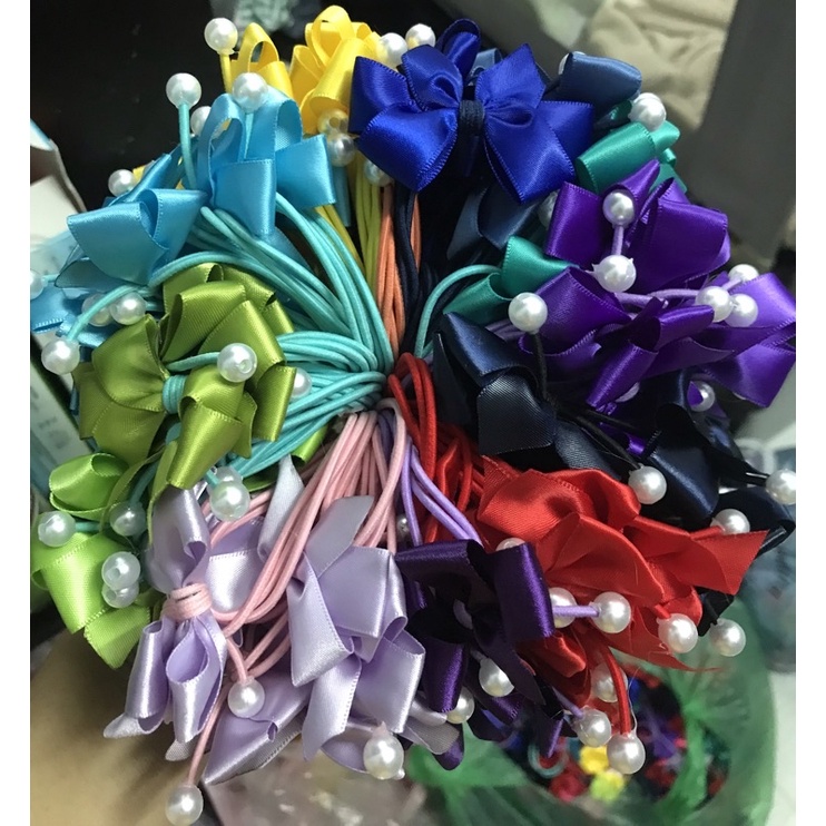 Dây cột tóc hoa cúc 1k