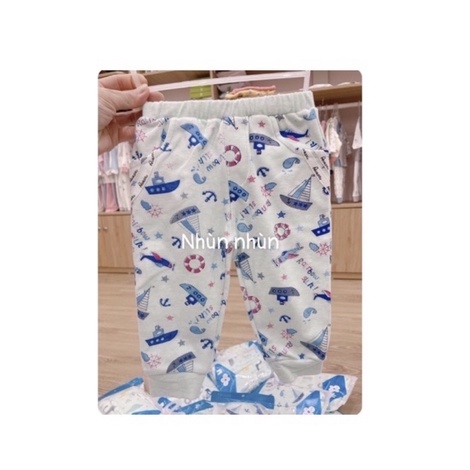 Quần rời cotton nỉ dày Avaler (thu đông) size 3-6m đến 3-4y