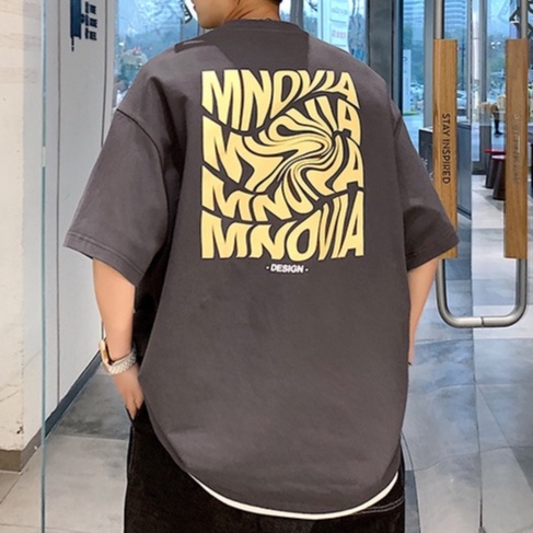 Áo thun form rộng unisex MNOVIAEAB GODMOTHER