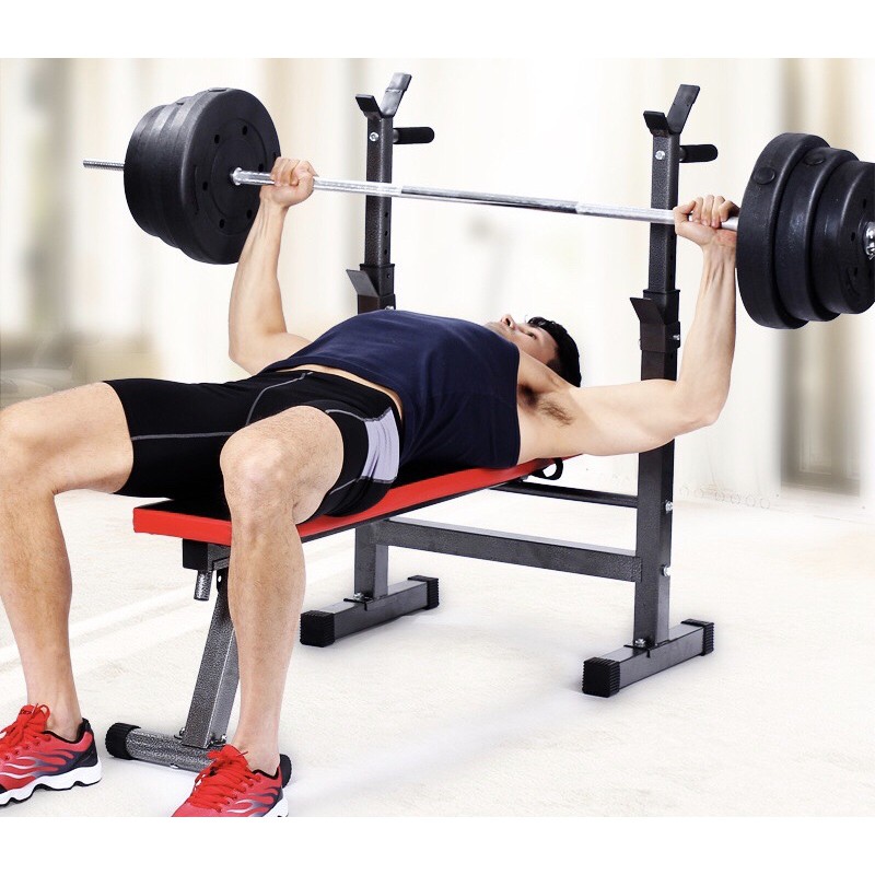 Máy tập gym đa năng/ Ghế tập gym tại nhà hàng nhập/ Ghế nằm vớt tạ