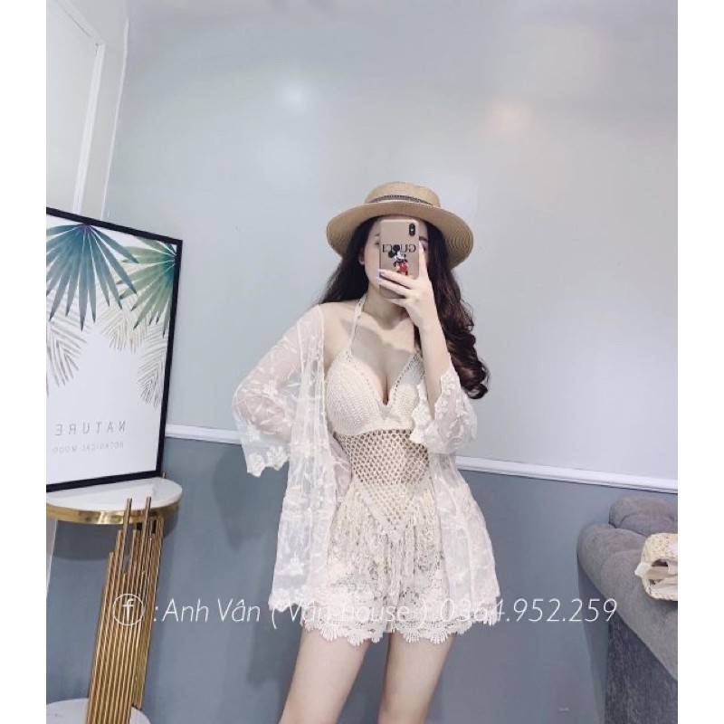 Set bikini chéo sexy 50-75kg