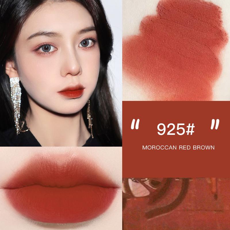 Son Kem Lì Son kem nhung lì Mousse Đóng Hộp Môi Bùn Môi Men Velvet Matte Cá Tuyết